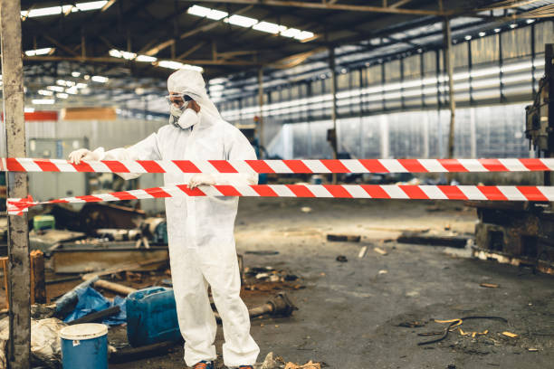 Professional Hoarding Cleanup technician working in North Bend, OH
